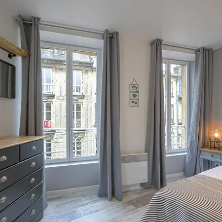 Apartamento Freedom Grand Triplex Lumineux Decoration Contemporaine - Plein Centre Historique - Parking Gratuit A Proximite Proche Commerces Restaurants - Plages Du Debarquement *
